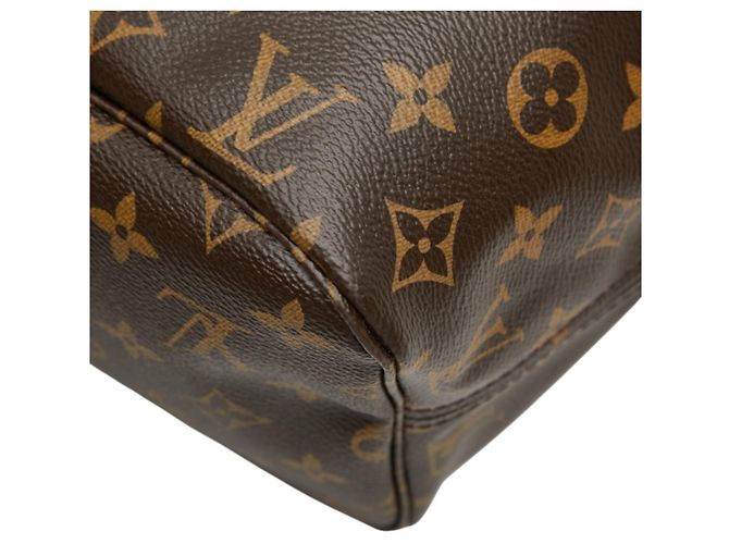 Sac Cabas Louis Vuitton Monogram Neverfull MM Marron Rose - vue 6