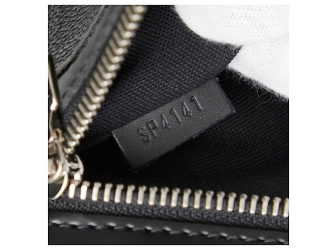 Borsa a Tracolla Louis Vuitton Damier Graphite Nero - vista 9