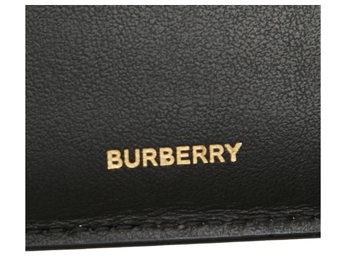 Cartera Tri-fold Burberry Nova Check Negro Beige - vista 8
