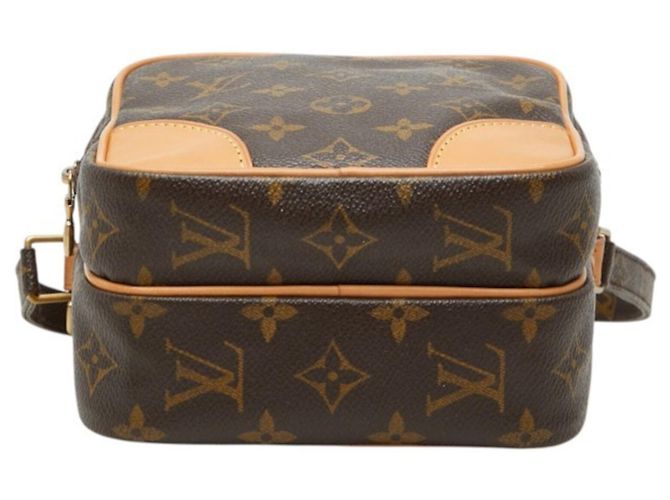 Borsa a tracolla Louis Vuitton Monogram Amazon Marrone - vista 3