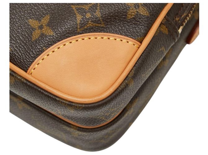 Borsa a tracolla Louis Vuitton Monogram Amazon Marrone - vista 4