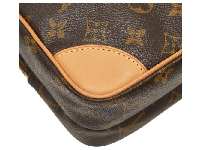 Borsa a tracolla Louis Vuitton Monogram Amazon Marrone - vista 7