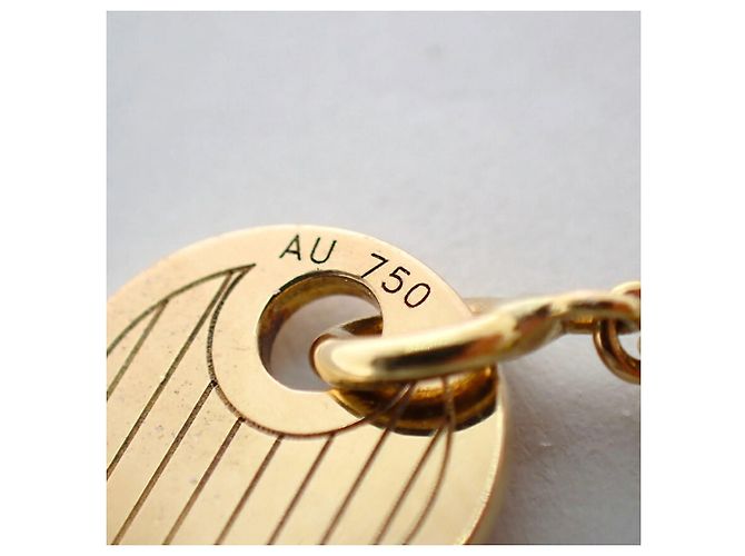 Charm para bolso Hermès 750 en oro amarillo - vista 6