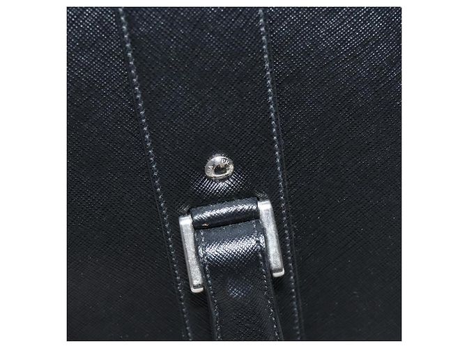Prada Expandable Front Zip Boston Tessuto Large Black - view 5