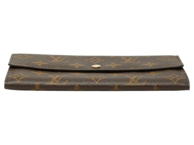 Portafoglio Lungo Louis Vuitton Monogram Marrone - vista 3