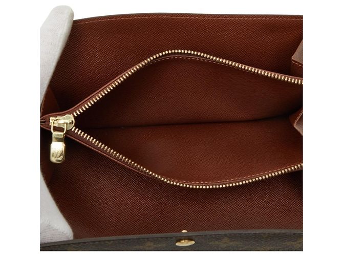 Portafoglio Lungo Louis Vuitton Monogram Marrone - vista 7
