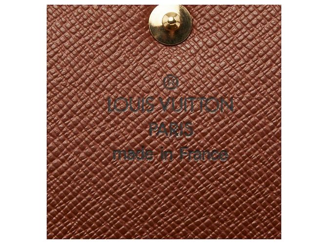 Portafoglio Lungo Louis Vuitton Monogram Marrone - vista 8