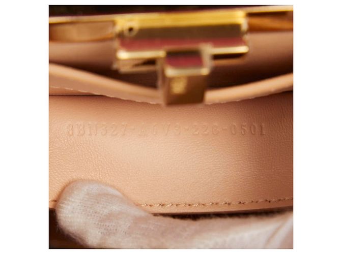 Borsa Fendi Selleria Peekaboo I.U. Small Rosa - vista 10
