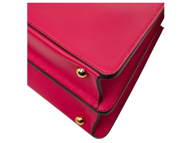 Borsa Fendi Selleria Peekaboo I.U. Small Rosa - vista 6