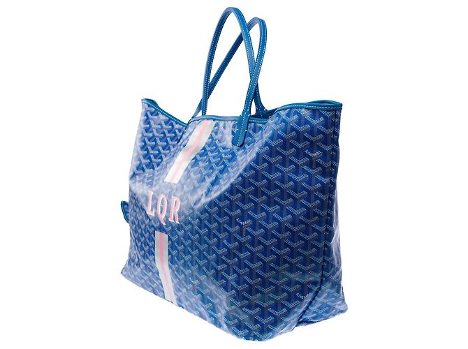Saint Louis Bolso GOYARD Saint-Louis en Lona Azul - 103926 - vista 4
