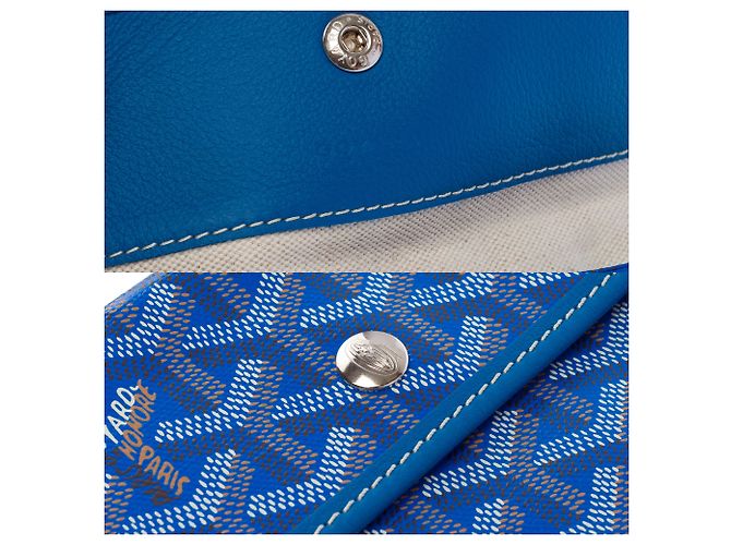Saint Louis Bolso GOYARD Saint-Louis en Lona Azul - 103926 - vista 6