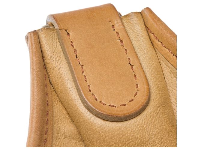 Hermès Borsa HERMES Evelyne in Tela Beige - 103925 - vista 7