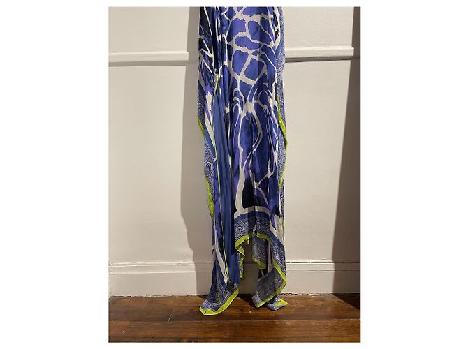 Roberto Cavalli Kleid blau T.M - Ansicht 3