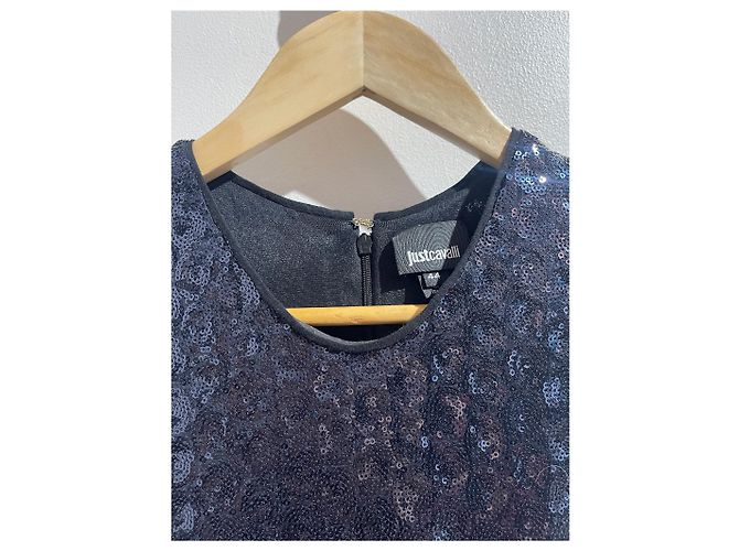 Just Cavalli Kleid dunkelblau T.40 - Ansicht 4