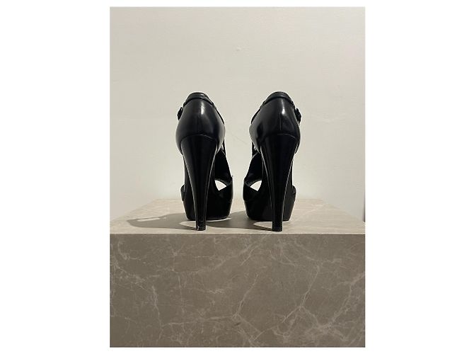 Autre Marque Sandali Yves Saint Laurent neri T.37,5 Nero - vista 5