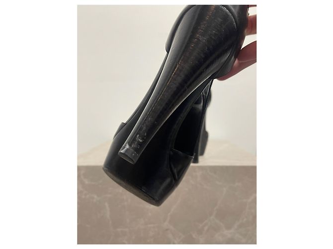 Autre Marque Sandali Yves Saint Laurent neri T.37,5 Nero - vista 6
