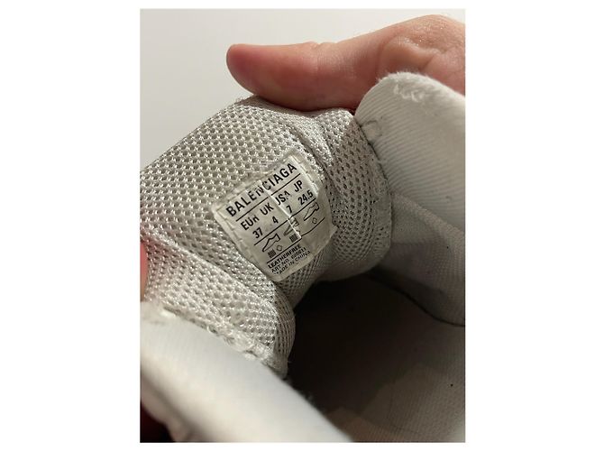 Sneaker Balenciaga Bouncer T.37 Bianco - vista 11