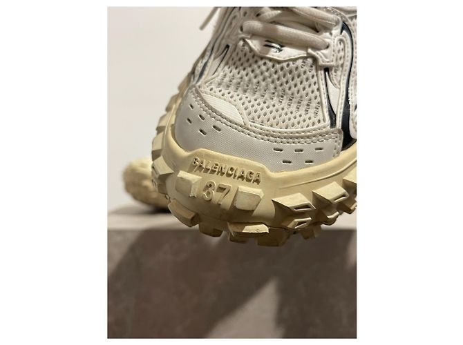 Sneaker Balenciaga Bouncer T.37 Bianco - vista 5