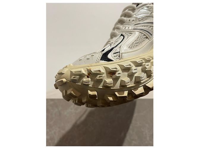 Sneaker Balenciaga Bouncer T.37 Bianco - vista 6