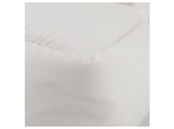 Sac à main PRADA Nylon White Auth 204869A Blanc - vue 17