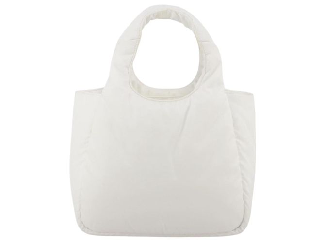 Sac à main PRADA Nylon White Auth 204869A Blanc - vue 2