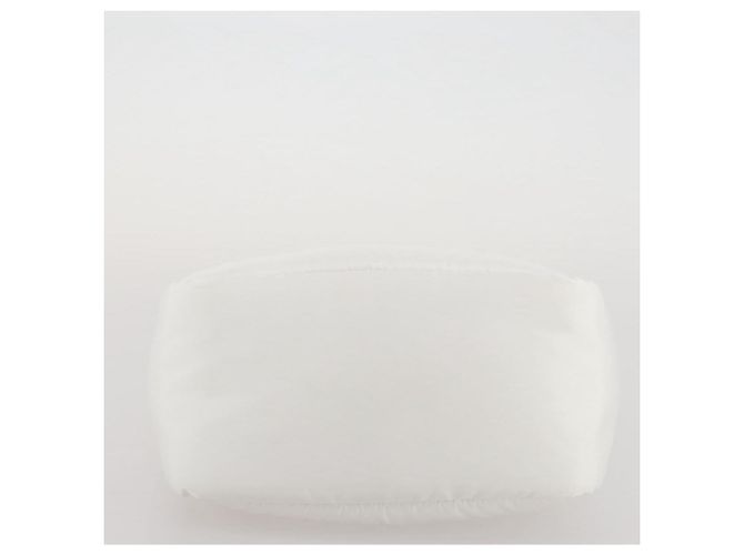 Sac à main PRADA Nylon White Auth 204869A Blanc - vue 5