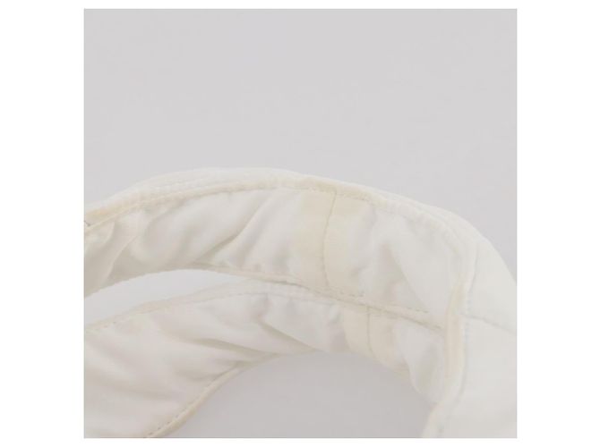 Sac à main PRADA Nylon White Auth 204869A Blanc - vue 9