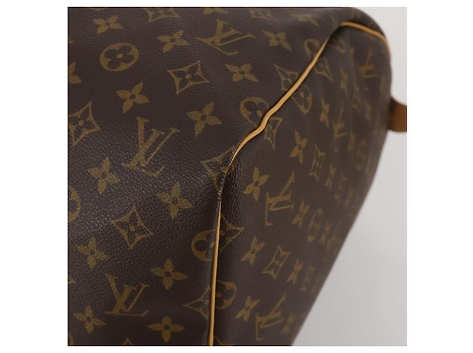 LOUIS VUITTON Monogram Keepall 55 Boston Bag M41424 LV Auth 200410SAV Monogramm - Ansicht 14