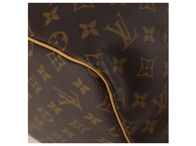 LOUIS VUITTON Monogram Keepall 55 Boston Bag M41424 LV Auth 200410SAV Monogramm - Ansicht 15