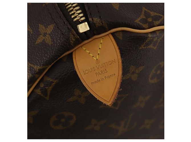 LOUIS VUITTON Monogram Keepall 55 Boston Bag M41424 LV Auth 200410SAV Monogramm - Ansicht 18