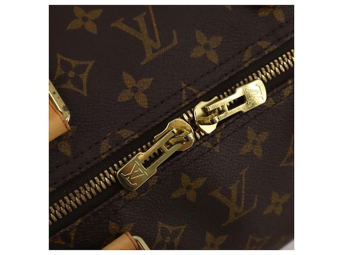 LOUIS VUITTON Monogram Keepall 55 Boston Bag M41424 LV Auth 200410SAV Monogramm - Ansicht 20