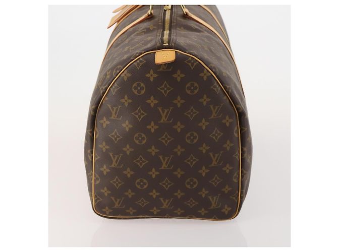 LOUIS VUITTON Monogram Keepall 55 Boston Bag M41424 LV Auth 200410SAV Monogramm - Ansicht 3