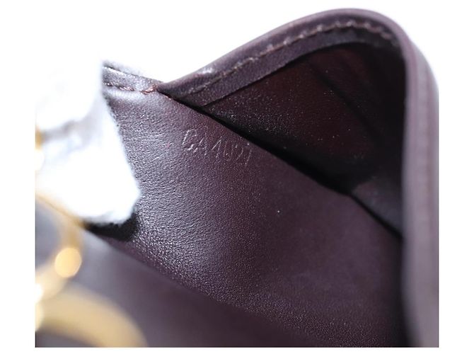 LOUIS VUITTON Monogram Vernis Agenda PM Cover Amarante R21026 LV Auth 204380A Bordeaux - vista 11