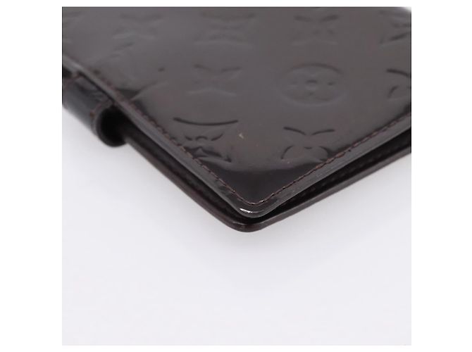 LOUIS VUITTON Monogram Vernis Agenda PM Cover Amarante R21026 LV Auth 204380A Bordeaux - vista 16