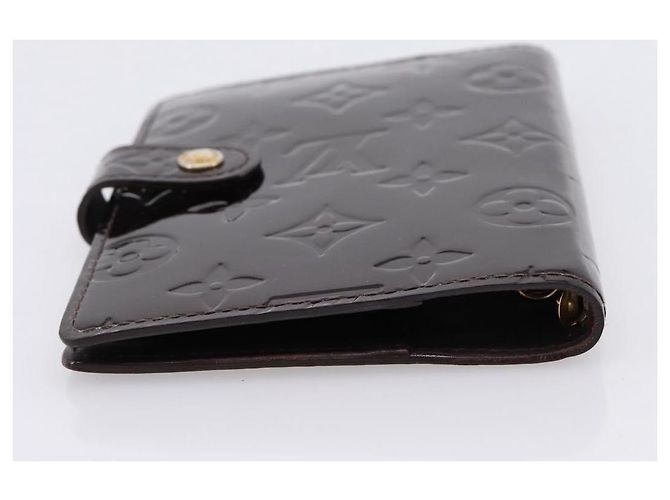 LOUIS VUITTON Monogram Vernis Agenda PM Cover Amarante R21026 LV Auth 204380A Bordeaux - vista 5