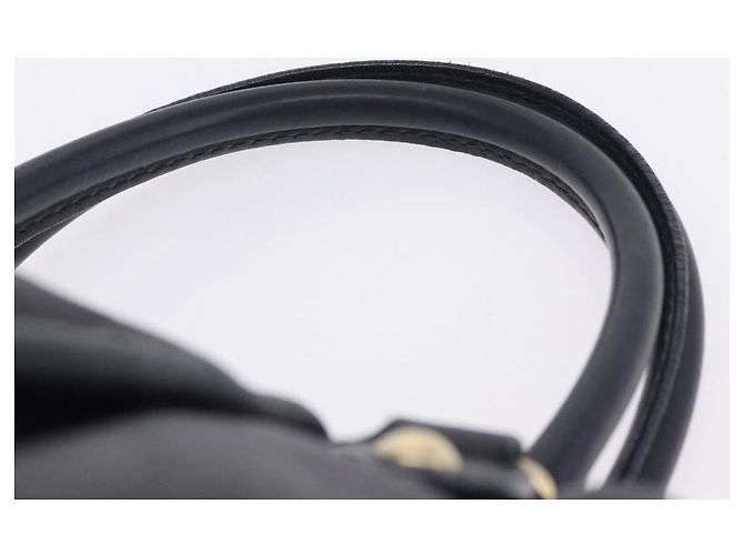 Borsa GUCCI GG Canvas Guccissima Sukey in pelle nera e oro 247902 Auth 204390 Nero D'oro - vista 14
