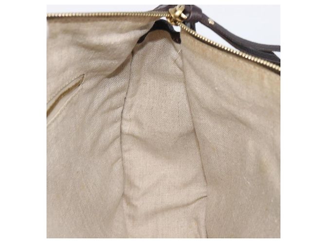 16 Céline Bolsa de Ombro CELINE Canvas Yellow Gold Auth 203671A Dourado Amarelo - vista 24