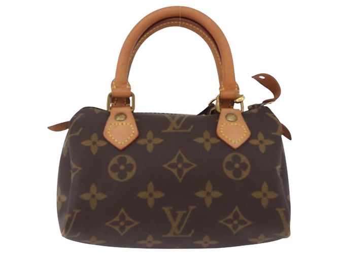 LOUIS VUITTON Monogram Mini Speedy Hand Bag M41534 LV Auth 202596V Monogramma - vista 13