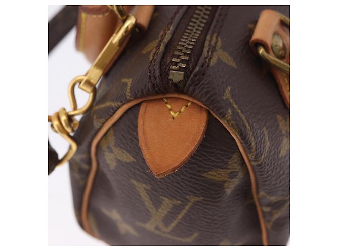 LOUIS VUITTON Monogram Mini Speedy Hand Bag M41534 LV Auth 202596V Monogramma - vista 23