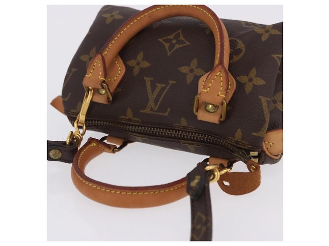 LOUIS VUITTON Monogram Mini Speedy Hand Bag M41534 LV Auth 202596V Monogramma - vista 6