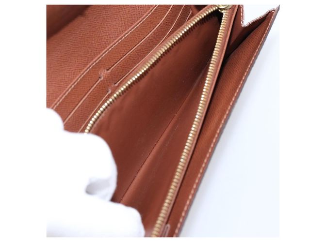 LOUIS VUITTON Monogram Portefeuille Sarah Long Wallet M61734 LV Auth 204373 Monogramma - vista 11