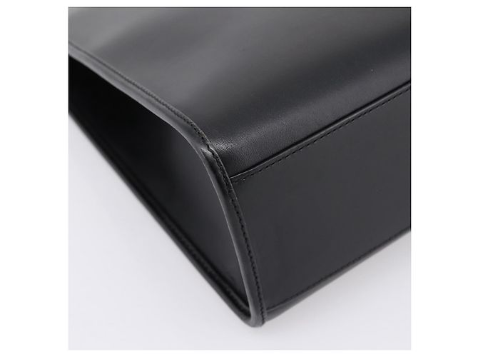 Borsa a mano GUCCI Jackie in pelle nera argento 002 1064 Auth 204625V Nero - vista 15