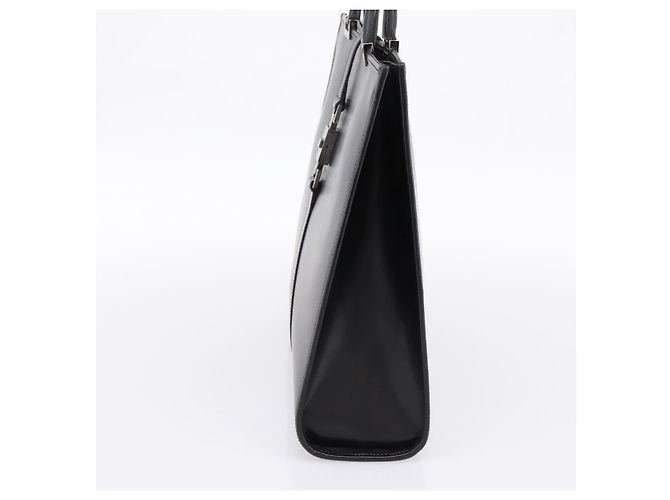 Borsa a mano GUCCI Jackie in pelle nera argento 002 1064 Auth 204625V Nero - vista 4