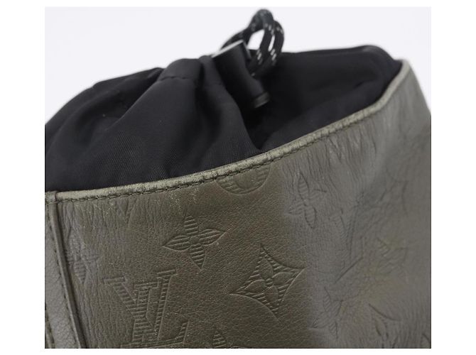 LOUIS VUITTON Monogram Shadow Chalk Sling Bag Khaki M44634 LV Auth BA15500V Monogramm - Ansicht 22