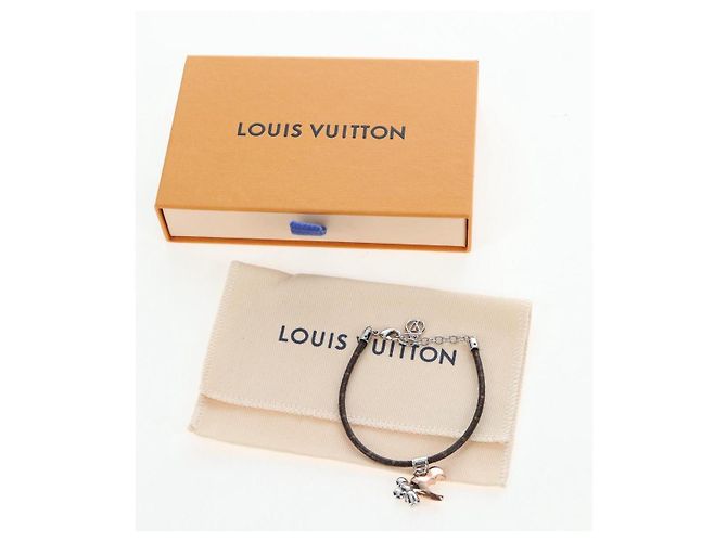 LOUIS VUITTON Monogram Vivienne Bracelet M8424Z LV Auth 203451V Monogramma - vista 12