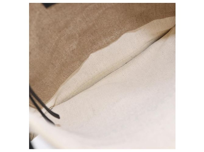 Autre Marque SAINT LAURENT Schultertasche Canvas White Silver 710272 Auth ka6194V Silber Weiß - Ansicht 10