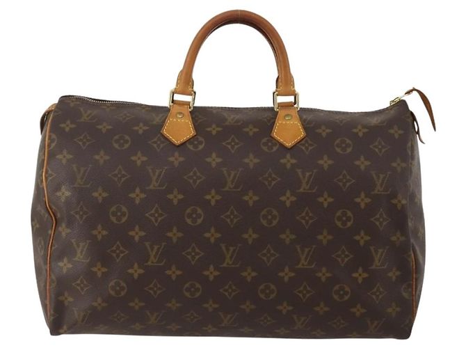 LOUIS VUITTON Monogram Speedy 40 Hand Bag M41522 LV Auth 200405 Monogramma - vista 13