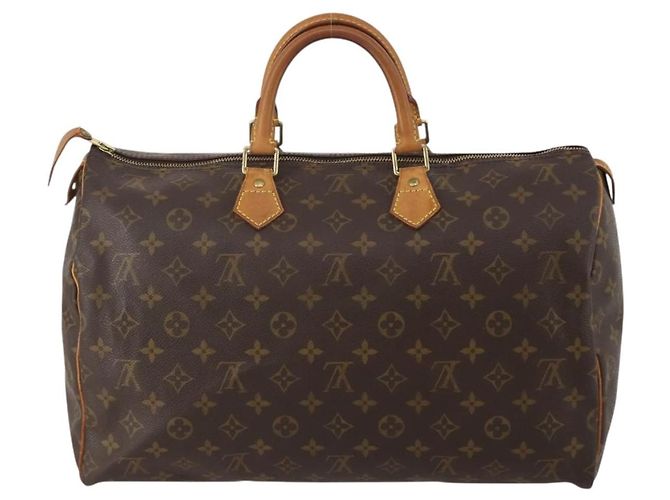 LOUIS VUITTON Monogram Speedy 40 Hand Bag M41522 LV Auth 200405 Monogramma - vista 2