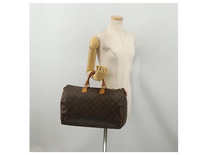 LOUIS VUITTON Monogram Speedy 40 Hand Bag M41522 LV Auth 200405 Monogramma - vista 22