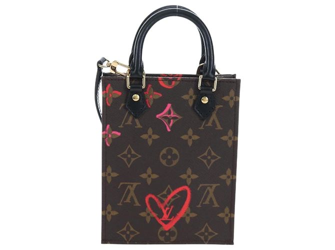 LOUIS VUITTON Monogram Fall in Love Petit Sac Plat 2way M80839 LV Auth 167619SAM Monogramm - Ansicht 2